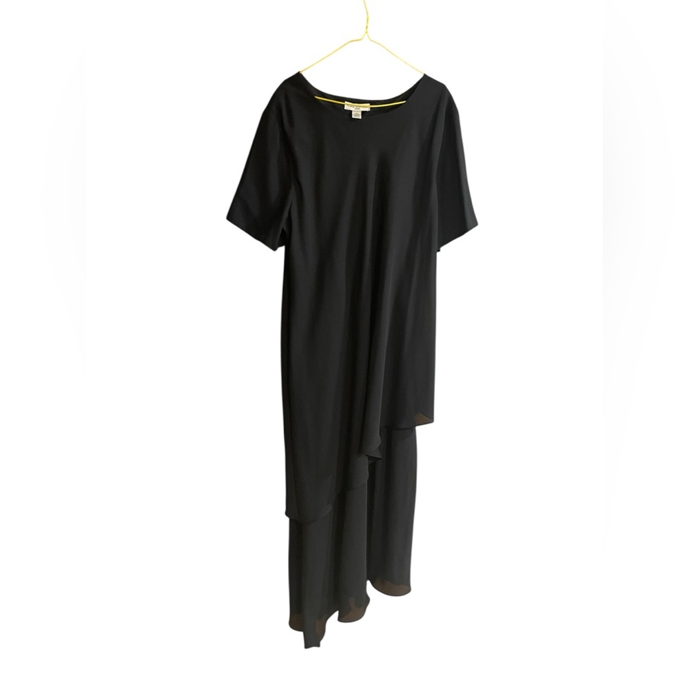 Amanda Smith Black Asymmetrical Dress Size 20W